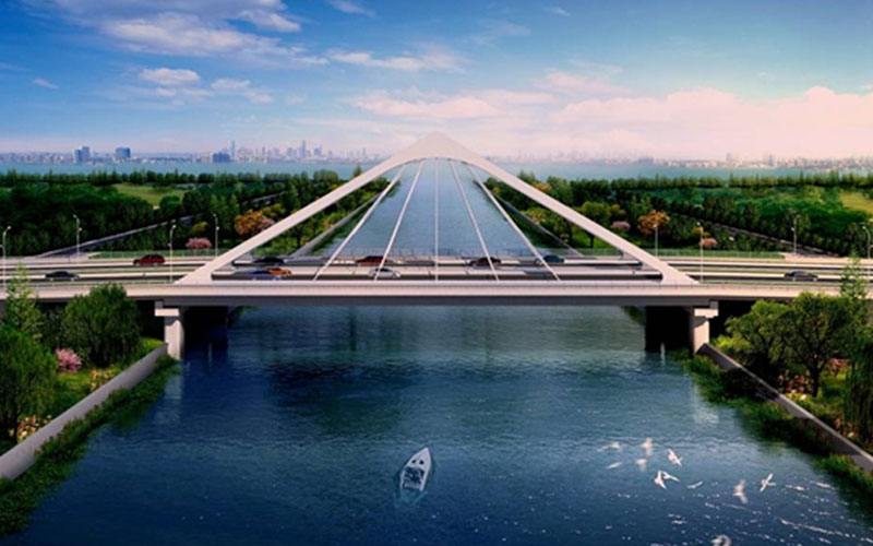 Lingang New City C3 Harbor Bridge