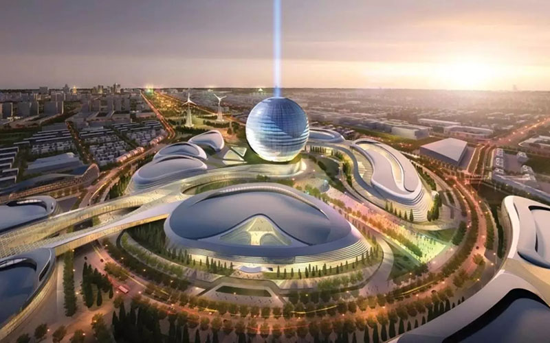 Exhibition halls C3 and C4 of the Kazakhstan World Expo