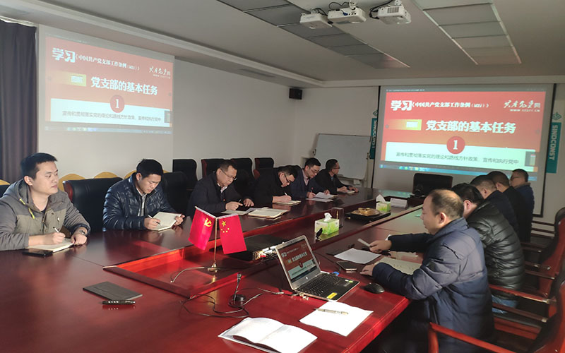 SINOCONST Grassroots Party Organization Life Conference and Democracy Review Conference held in Shanghai